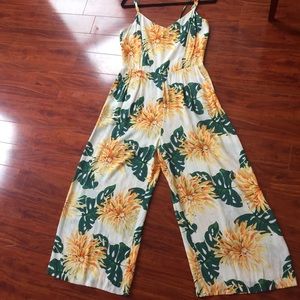 Floral jumpsuit